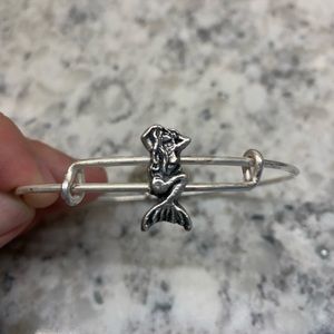 Alex and Ani Mermaid Slider Charm Bracelet